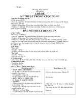 giáo án mĩ thuật lớp 1 sách vì sự bình đẳng trong giáo dục