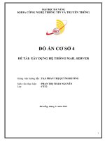 ĐỀ TÀI: XÂY DỰNG HỆ THỐNG MAIL SERVER. Giảng viên hướng dẫn : Th.S PHAN THỊ QUỲNH HƯƠNG