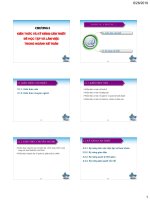 Bài giảng Nhập môn ngành Kế toán: Chương 2 - Đại học Ngân hàng TP.HCM