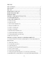 Đánh giá sự hài lòng của khách hàng đối với dịch vụ thức ăn nhanh tại Jollibee Trà Vinh