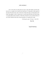 Nghiên cứu giải pháp đảm bảo chất lượng cho mạng thông tin di động viettel thế hệ thứ 3 