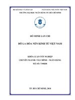 Đô la hóa nền kinh tế việt nam 