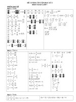 DE CUONG ON TAP HOC KY i MON TOAN 7 