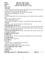 Giáo án Vật lí 11 (Tiết 1 đến tiết 5)