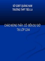 Bài giảng Hình học 10 – Ôn tập Phương trình đường thẳng, phương trình mặt phẳng