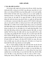 Tóm tắt luận án Tiến sĩ Kinh tế: Tổ chức hệ thống thông tin kế toán quản trị trong các doanh nghiệp cổ phần sản xuất bánh kẹo trên địa bàn Hà Nội