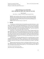 Nhân sinh quan của người Việt được thể hiện qua biểu thức ngôn ngữ so sánh