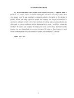 Development of social media communications for car accessories of Lifepro Auto Joint Stock Company