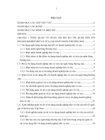 Quản trị rủi ro tín dụng đối với doanh nghiệp nhỏ và vừa tại ngân hàng TMCP ngoại thương việt nam   chi nhánh đắk lắk 