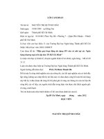 Hiệu quả hoạt động tín dụng doanh nghiệp vừa và nhỏ tại các ngân hàng thương mại trên địa bàn thành phố hồ chí minh 