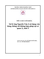 Le Anh Trung - tieu luan chuyen vien k51