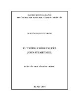 Tư tưởng chính trị của John Stuart Mill