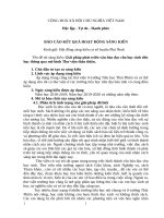 Giải pháp phát triển văn hóa đọc cho học sinh tiểu học thông qua mô hình Thư viện thân thiện.