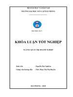 Nâng cao hiệu quả quản lý nhân sự tại công ty TNHH thương mại dịch vụ công nghệ số Hùng Mạnh