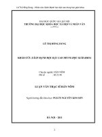 Khảo cứu sách Mạnh học bậc cao trung học giáo khoa : Luận văn ThS. Hán Nôm: 60 22 40
