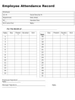 BMCV 03 mau diem danh nhan vien hang thang 