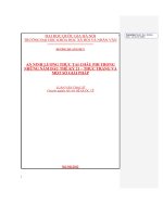 An ninh lương thực tại Châu Phi những năm đầu thế kỷ 21 - thực trạng và một số giải pháp : Luận văn ThS. Quan hệ Quốc tế: 60 31 40