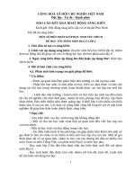 MỘT SỐ BIỆN PHÁP GIÚP HỌC SINH YÊU THÍCH ĐỂ HỌC TỐT PHÂN MÔN ĐỊA LÍ LỚP 4