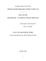 Quan hệ Việt - Lào những năm đầu thế kỷ XXI