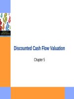 Lecture Essentials of corporate finance - Chapter 5: Discounted cash flow valuation