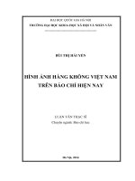 Hình ảnh Hàng không Việt Nam trên báo chí hiện nay