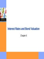 Lecture Essentials of corporate finance - Chapter 6: Interest rates and bond valuation