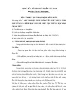 MỘT SỐ BIỆN PHÁP GIÁO VIÊN CHỦ NHIỆM PHỐI HỢP CÙNG GIA ĐÌNH HỌC SINH ĐỂ GIÁO DỤC NHỮNG HỌC SINH CHẬM TIẾN