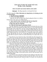 Một số biện pháp xây dựng lớp học yêu thương, an toàn  ở trường tiểu học.