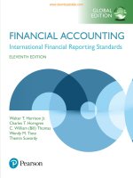 Financial accounting - international financial reporting standards (11/e): Part 1