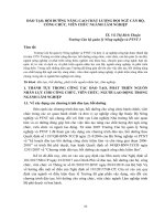 Đào tạo, bồi dưỡng nâng cao chất lượng đội ngũ cán bộ, công chức, viên chức ngành Lâm nghiệp