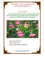 SANG KIEN KINH NGHIEM NAM HỌC 2018 -2019