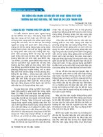 Tác động của mạng xã hội đối với hoạt động thư viện trường Đại học Văn hóa, Thể thao và Du lịch Thanh Hóa