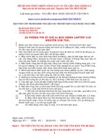 GIÁO án dạy THÊM NGỮ VĂN 8