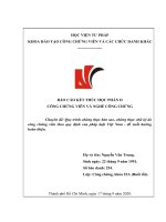Tiểu luận môn công chứng viên và nghề công chứng quy trình chứng thực bản sao, chứng thực chữ ký do công chứng viên theo quy định của pháp luật việt nam   đề xuất hướng hoàn thiện  