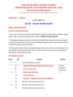 GIÁO án CHỦ đề VĂN 6