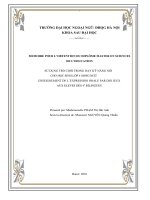 Enseignement de L''''expression orale par des jeux aux eleves des 4e bilingues = Sử dụng trò chơi trong dạy kĩ năng nói cho học sinh lớp 4 song ngữ. Diplôme Master en Science du Langage