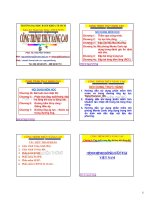 Bài giảng Công trình thủy nâng cao: Chương 5 - PGS.TS. Nguyễn Thống