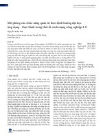 Mô phỏng các chức năng quản trị theo định hướng đại học ứng dụng - thực hành trong thời kì cách mạng công nghiệp 4.0