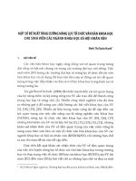 Một số đề xuất tăng cường năng lực tổ chức văn bản khoa học cho sinh viên các ngành khoa học xã hội nhân văn 