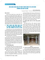 Ứng dụng khoa học kỹ thuật trong quản lý tại thư viện trường Đại học Hạ Long