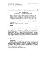 Xây dựng văn hóa nhà trường theo tiếp cận tổ chức học tập