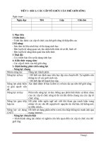 Giáo Án Sinh 10 HK1 Phương Pháp Mới 5 Bước Hoạt Động