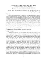 Thực trạng và đề xuất giải pháp phát triển nguồn nhân lực trong lĩnh vực quản lý tài nguyên rừng và môi trường