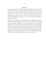 Common mistakes in English negative patterns: the case of students at Academy of Public Administration= M.A. Thesis Linguistics : 60 14 10