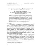 Thiết kế E-learning dạy học một số kiến thức hạt nhân nguyên tử vật lí 12 nhằm rèn luyện kĩ năng tự học cho học sinh