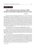 Thừa Thiên Huế thúc đẩy phát triển hệ sinh thái khởi nghiệp đổi mới sáng tạo