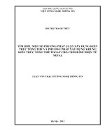 Tìm hiểu một số phương pháp luận xây dựng kiến trúc tổng thể và phương pháp xây dựng khung kiến trúc tổng thể TOGAF cho chính phủ điện tử Nepal