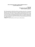 ĐỀ ÁN NGOẠI NGỮ QUỐC GIA 2020 CÓ THỂ HỌC ĐƯỢC GÌ TỪ KINH NGHIỆM CHÂU Á?