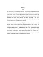 Common English writing errors made by English major students at Hung Yen University of Technology and Education and the significance of correcting errors to English writing teaching
