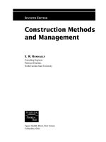 Construction methods and management